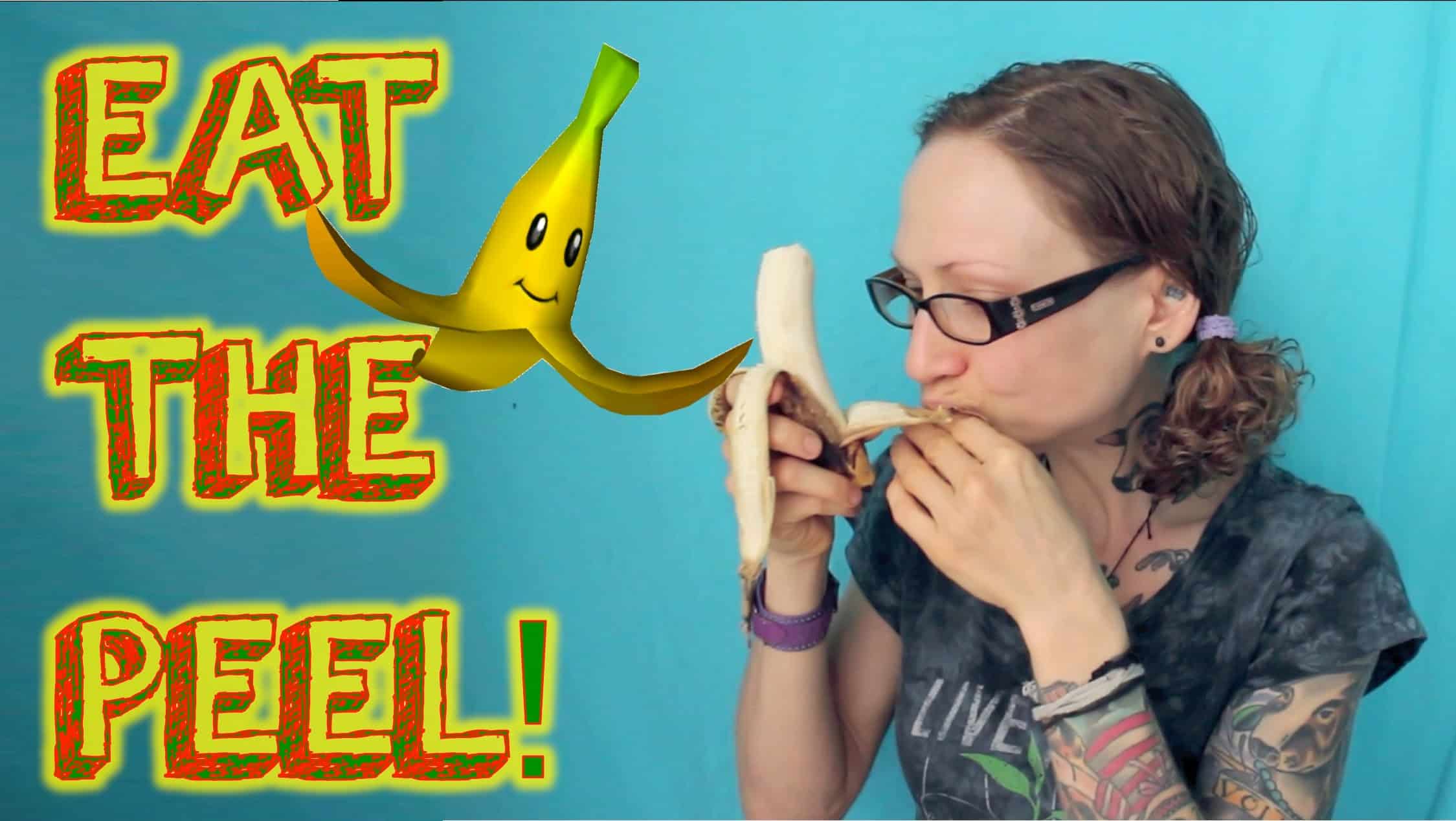 5 Health Benefits of Eating Banana PEELS!